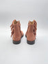 Clic! CL-21306 cowboy laarsje serraje lux marron roze franje